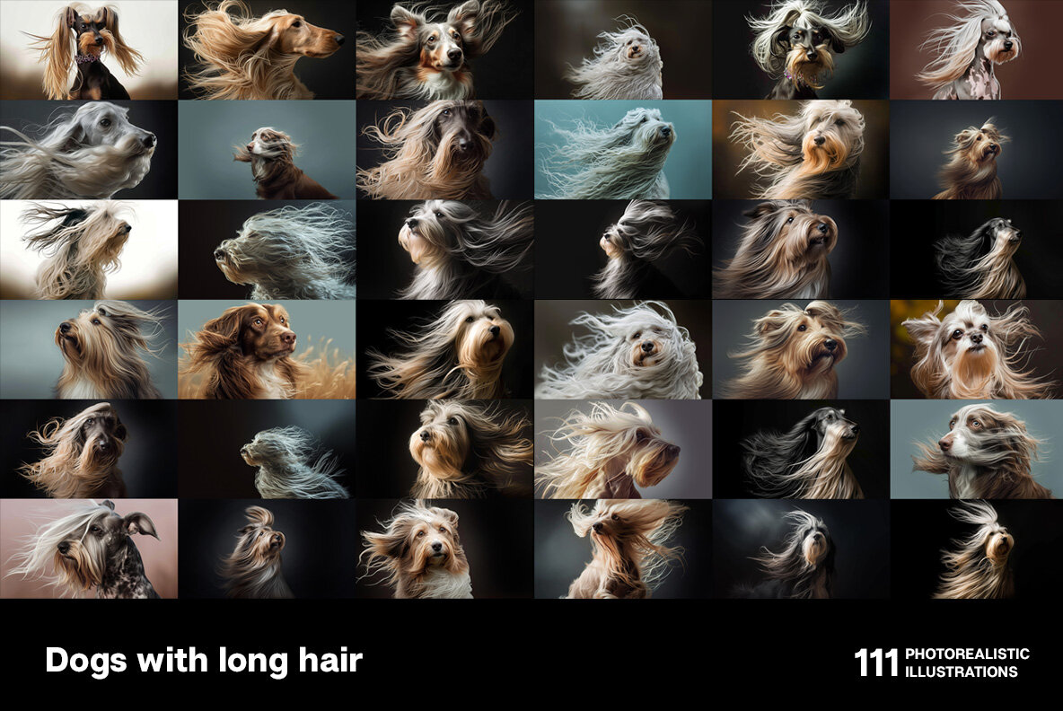 Dogs with long hair 10