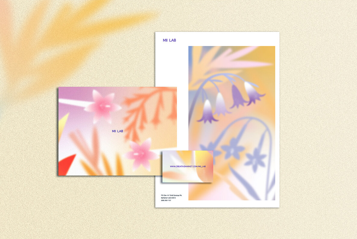 Flower Breeze Gradient Set 9