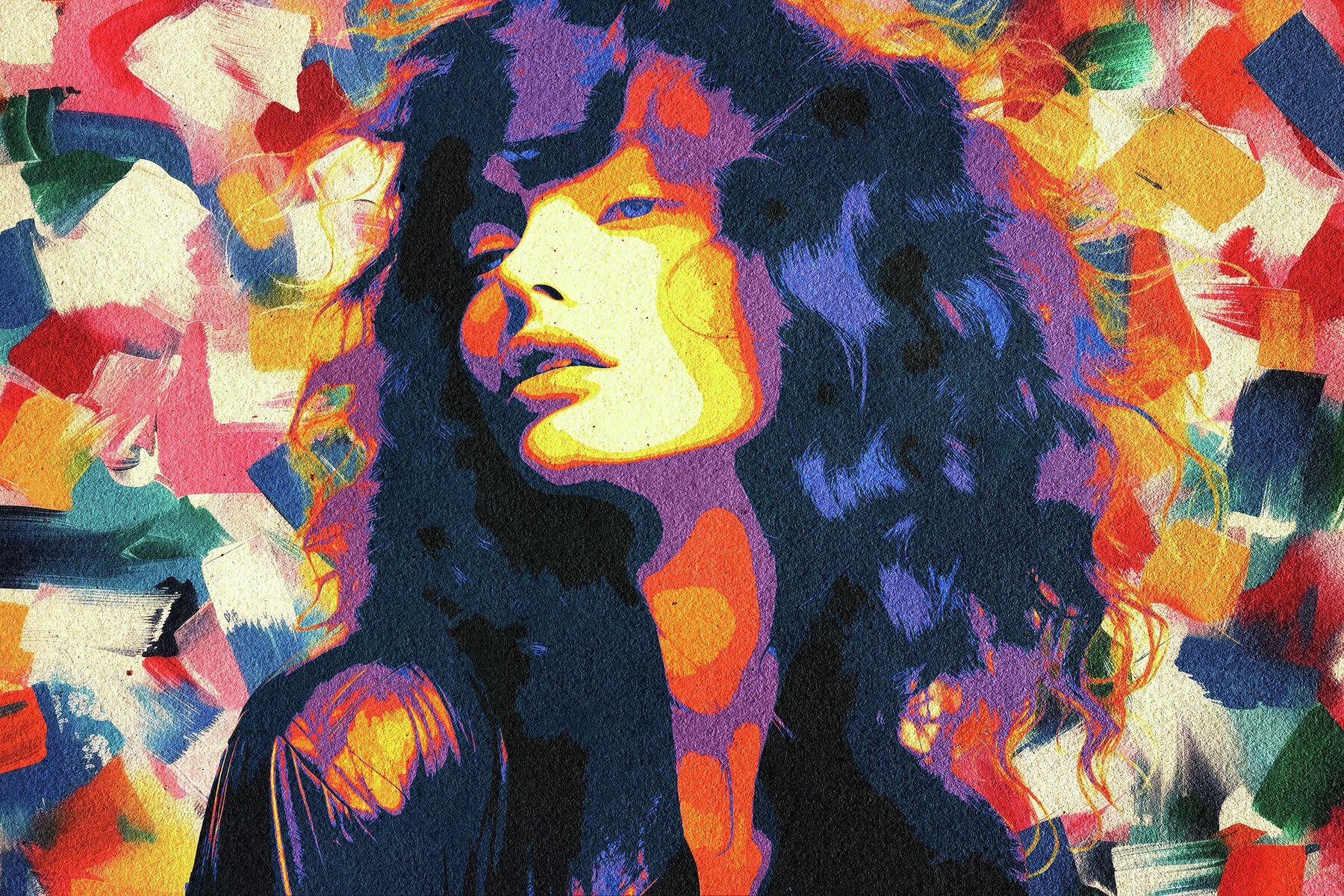 Paint Strokes Photo Effect 3