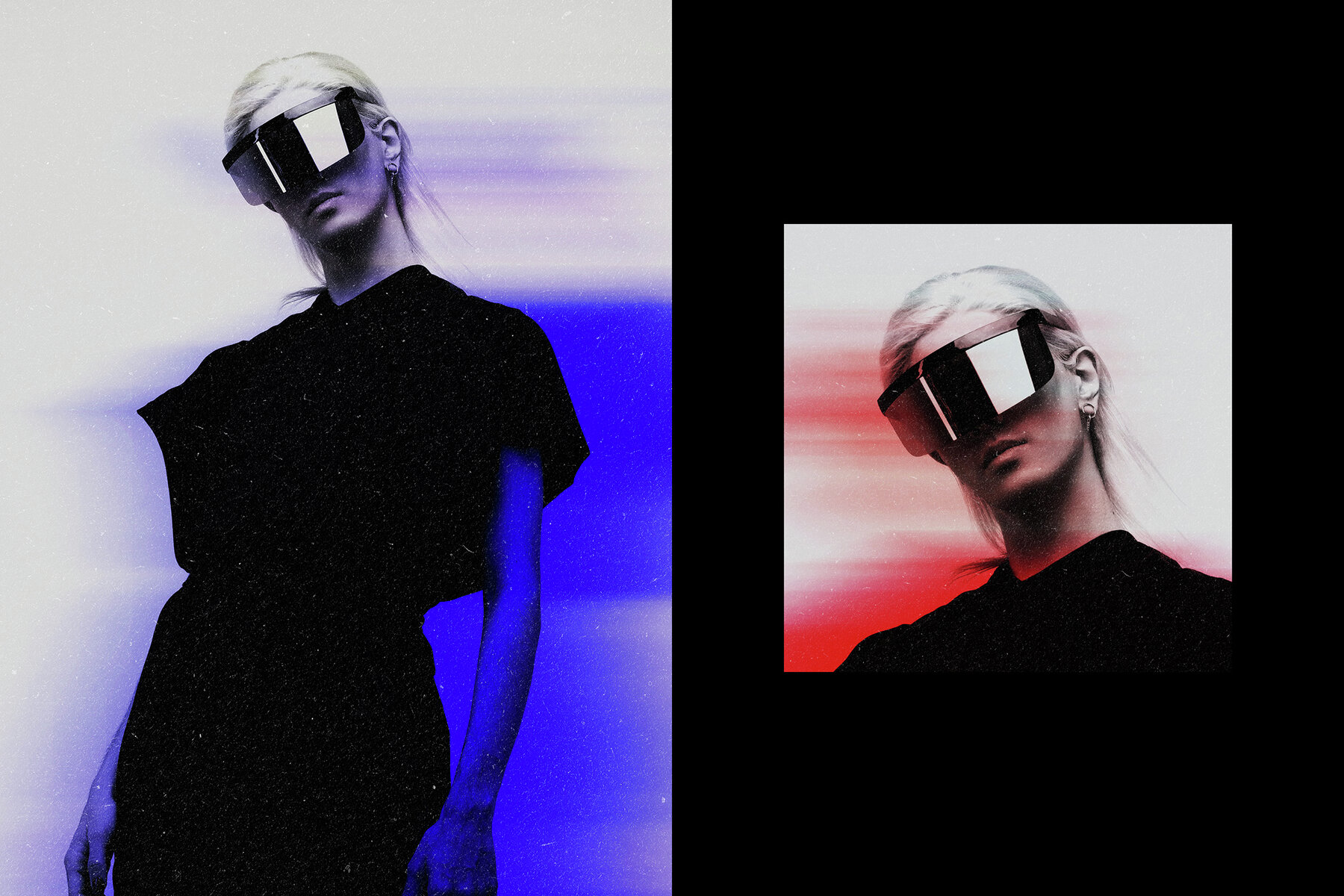 Neon Smudged Photo Effect 5