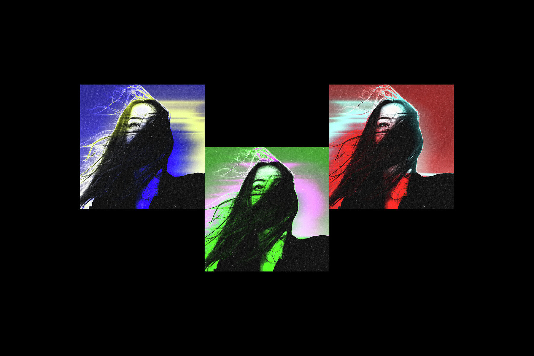 Neon Smudged Photo Effect 6