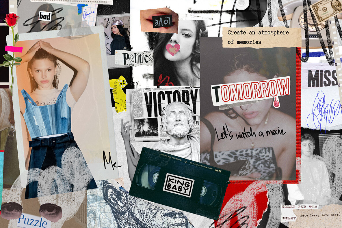 Mixed Media Set Back to My Nostalgia 2