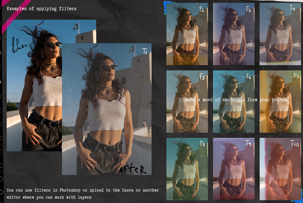 Mixed Media Set Back to My Nostalgia 8