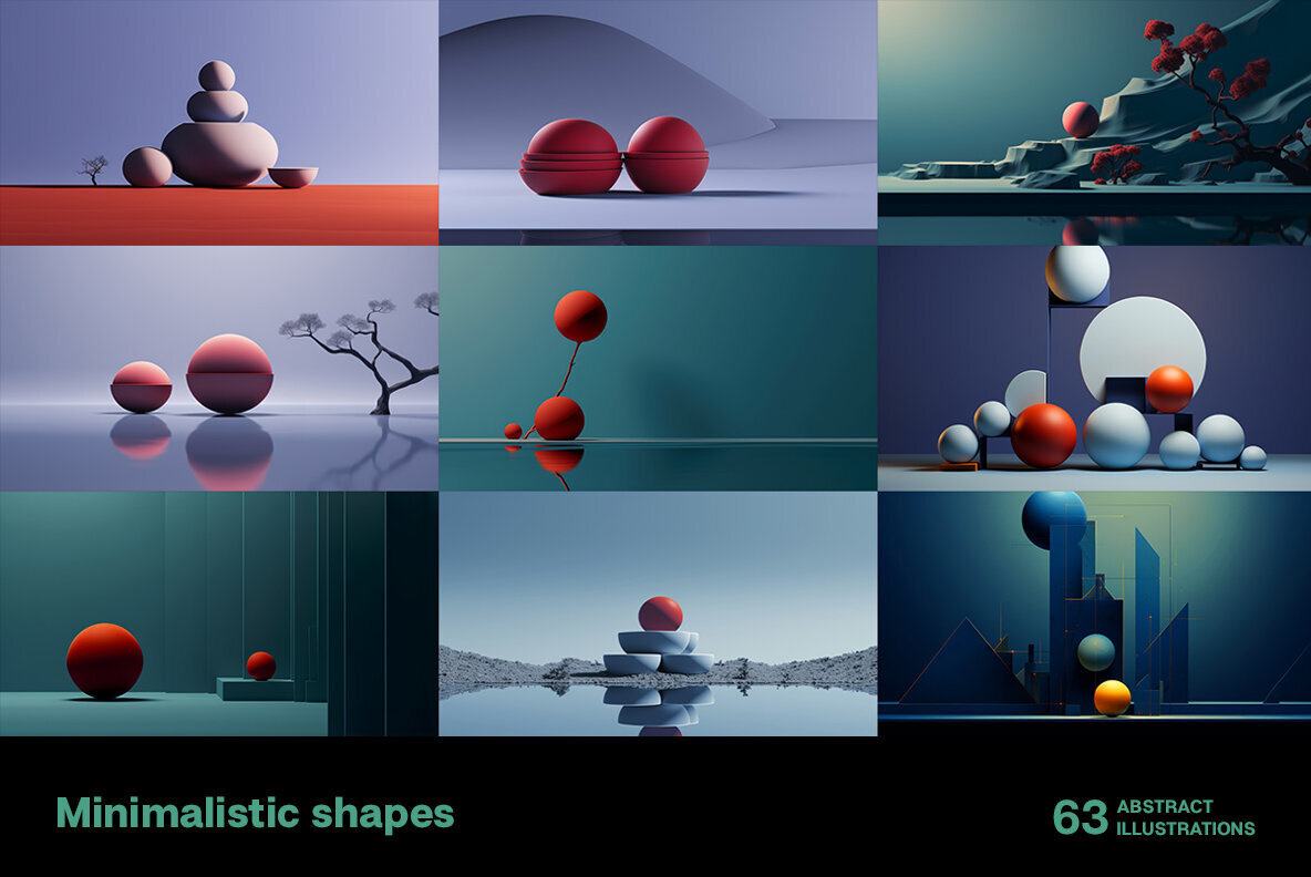 Minimalistic shapes 3