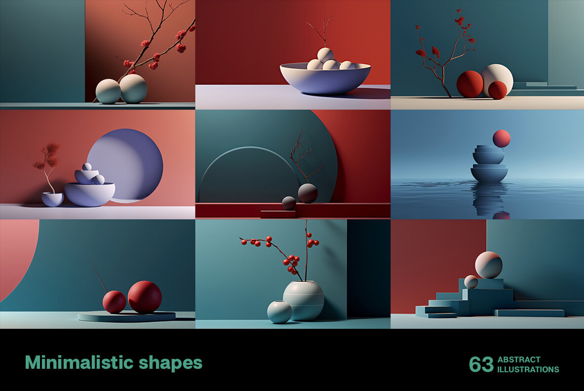 Minimalistic shapes 4