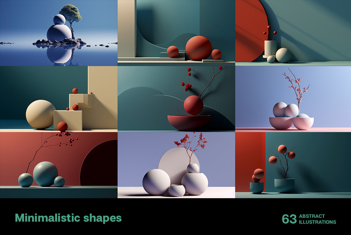 Minimalistic shapes 5