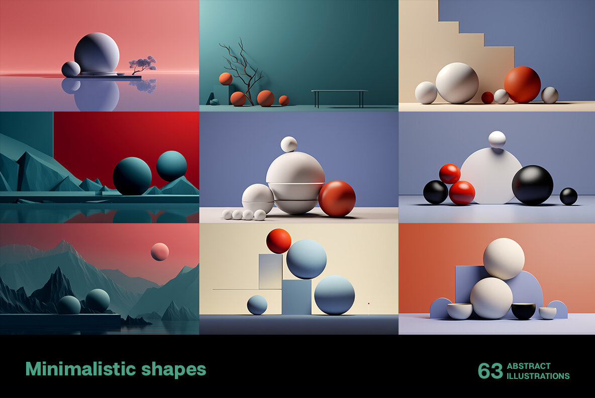 Minimalistic shapes 7