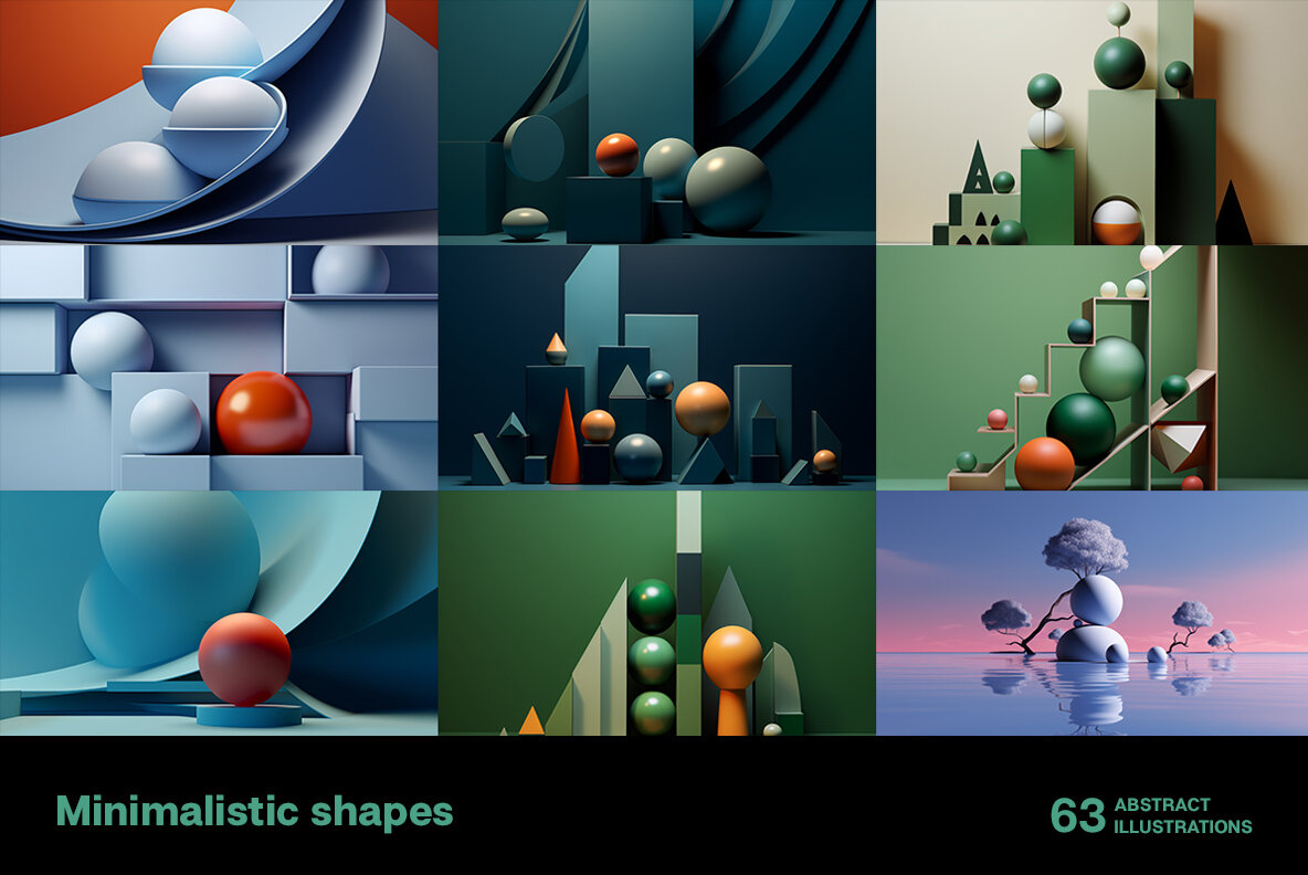 Minimalistic shapes 8