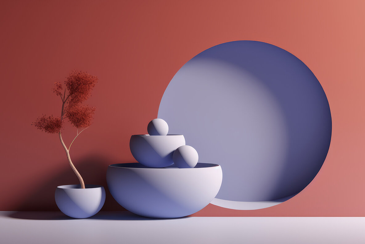 Minimalistic shapes 10