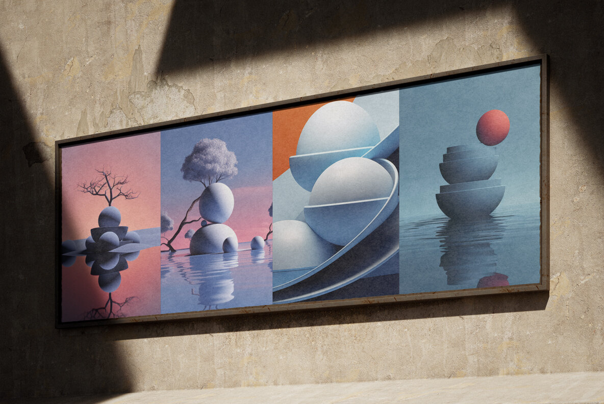 Minimalistic shapes 13