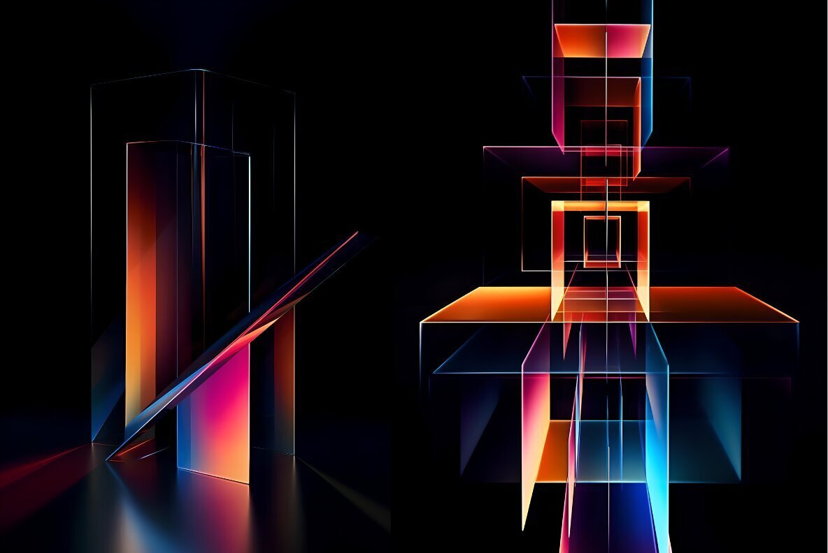 Glass Chromatic backgrounds 2