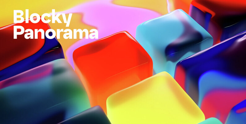 Blocky Panorama