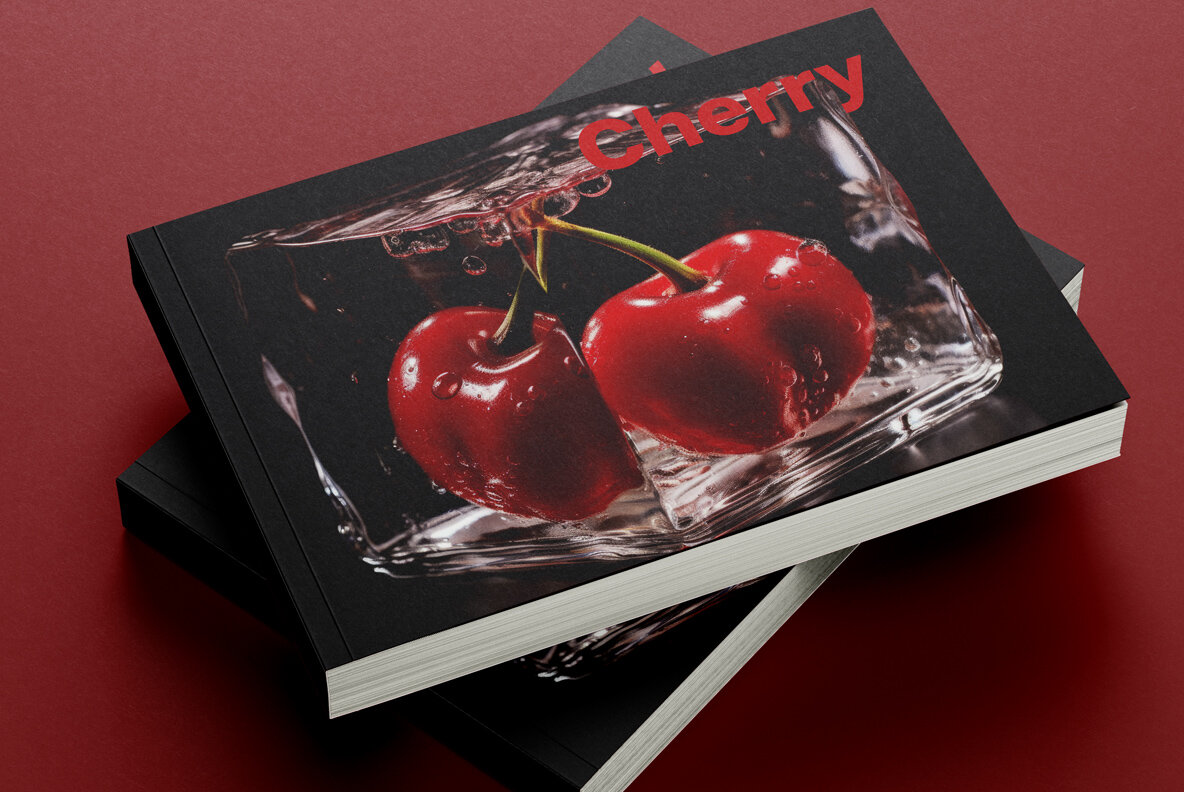 Fruits and berries in ice 13