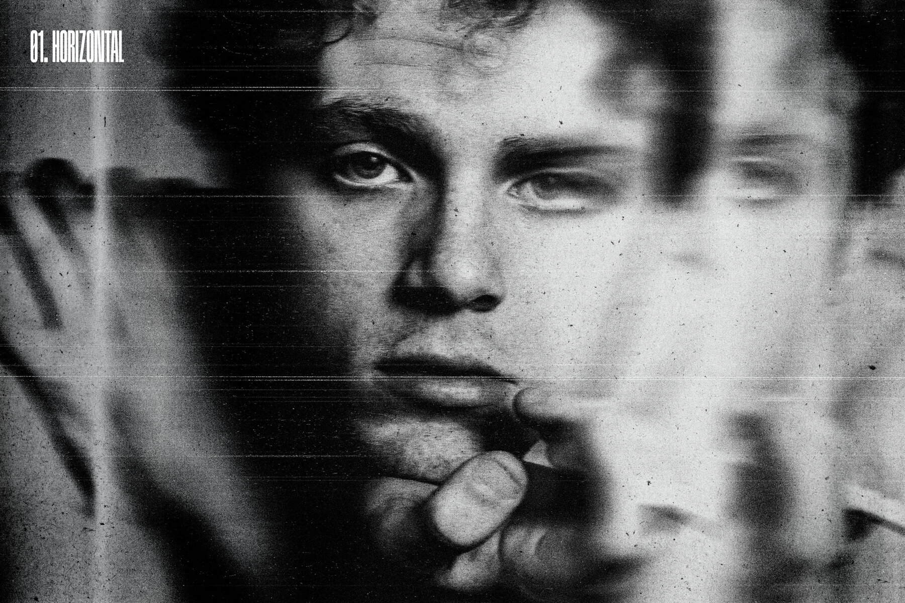 Broken Copier Photo Effects 3