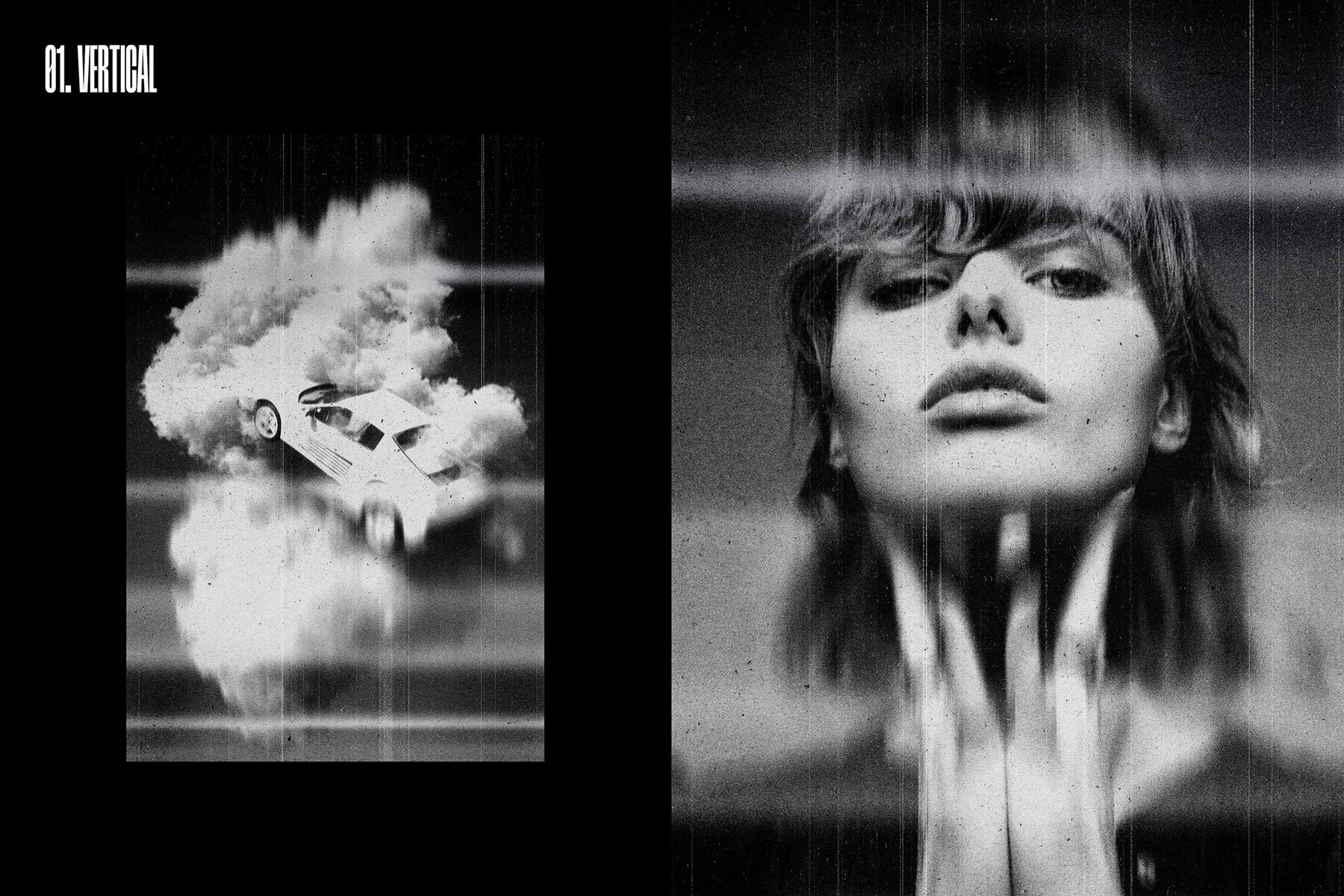 Broken Copier Photo Effects 4