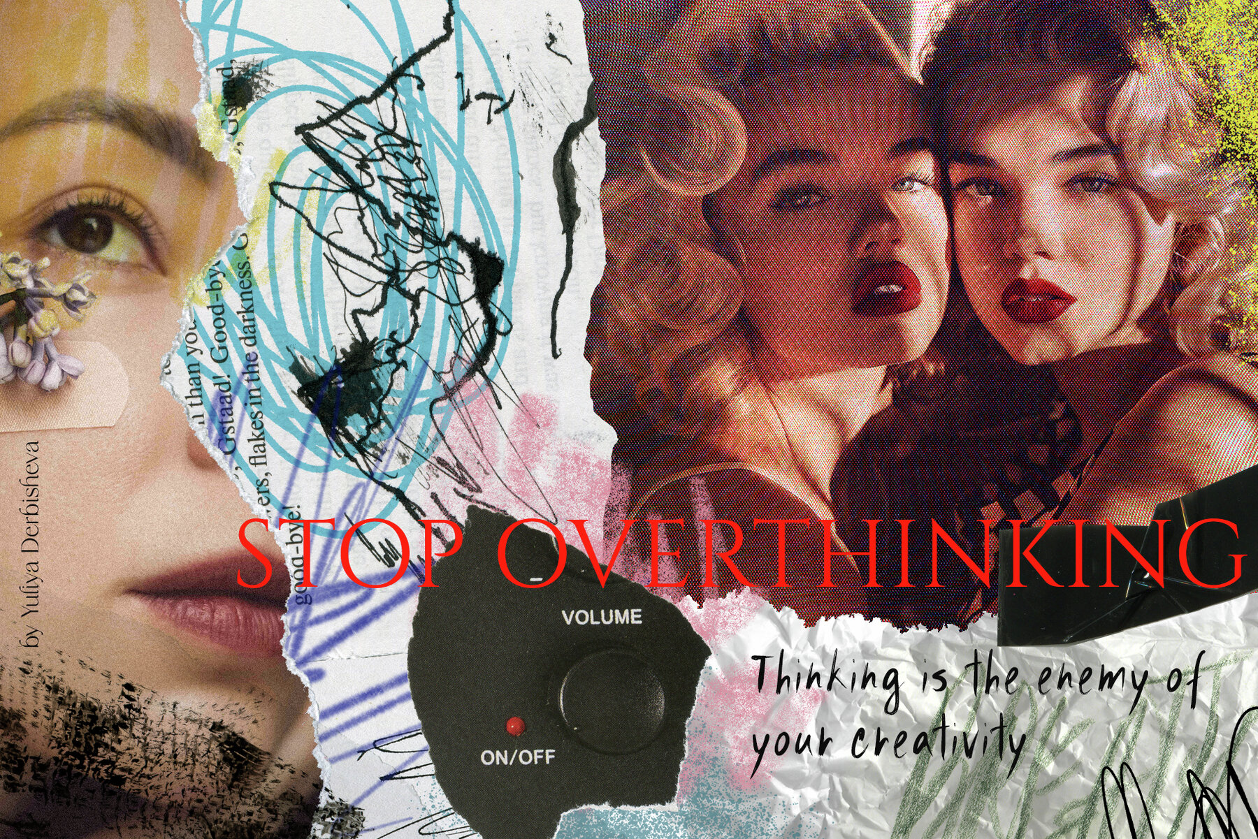 Art Paper Collage Cutout Abstract and Retro Photo 5