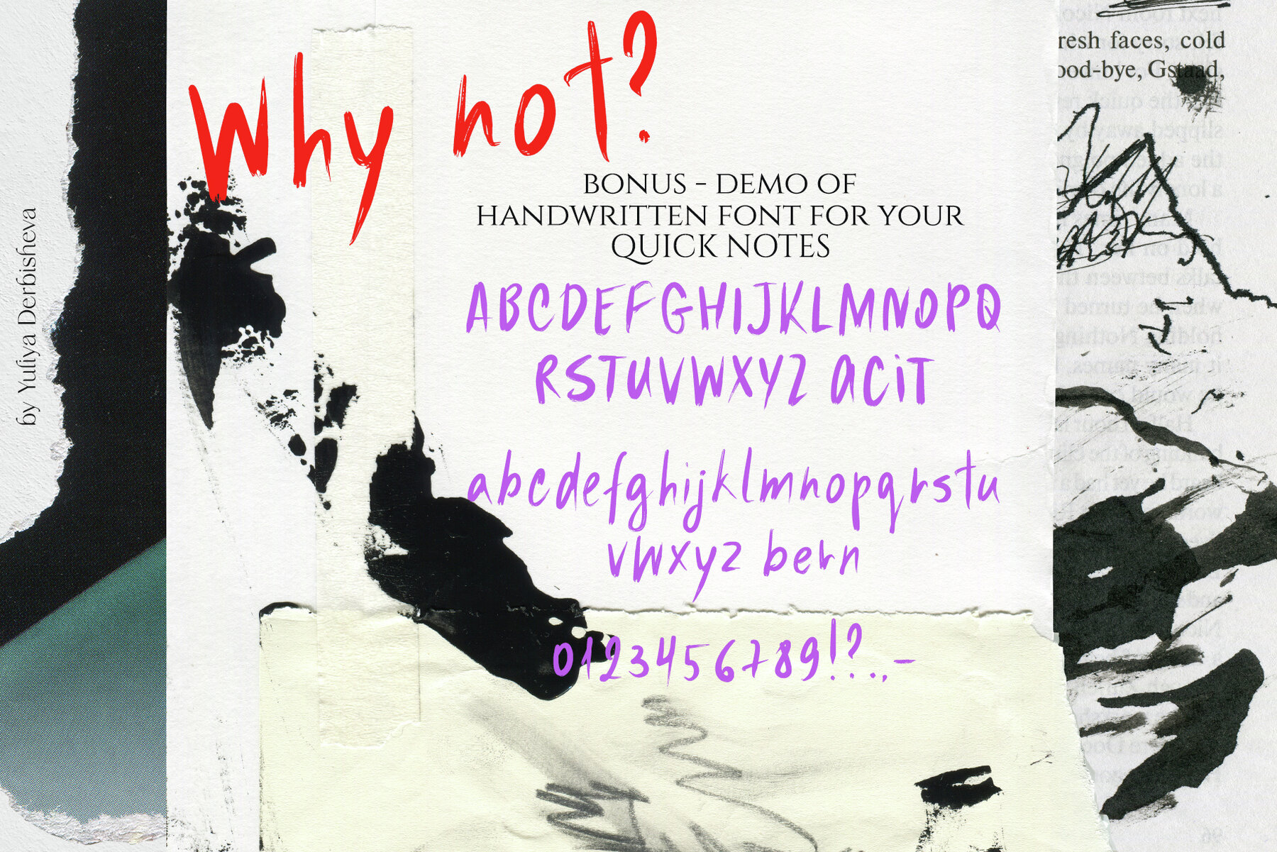 Art Paper Collage Cutout Abstract and Retro Photo 16