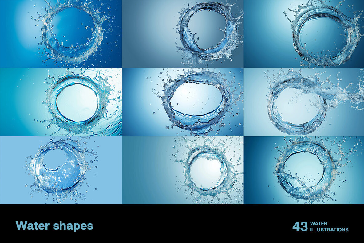 Water shapes 3