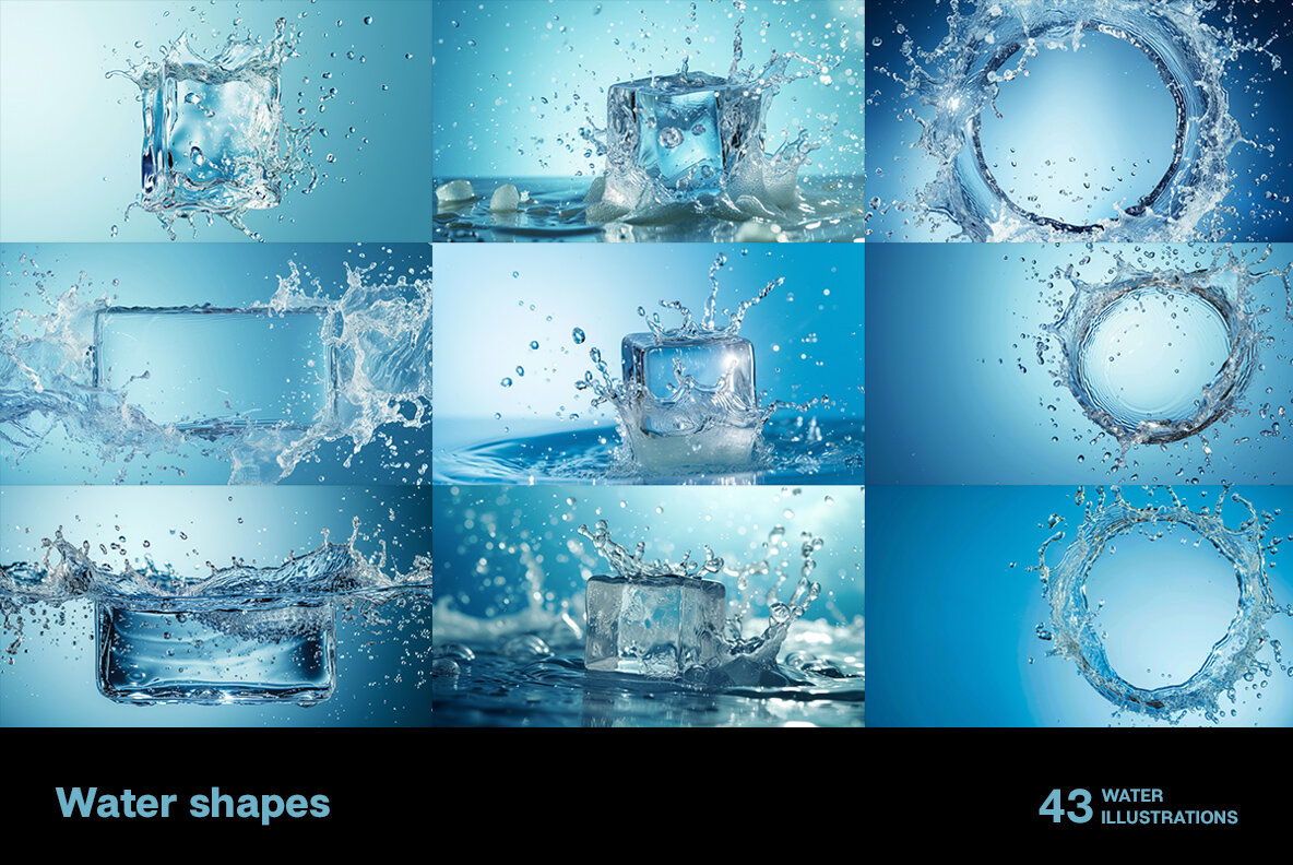 Water shapes 4