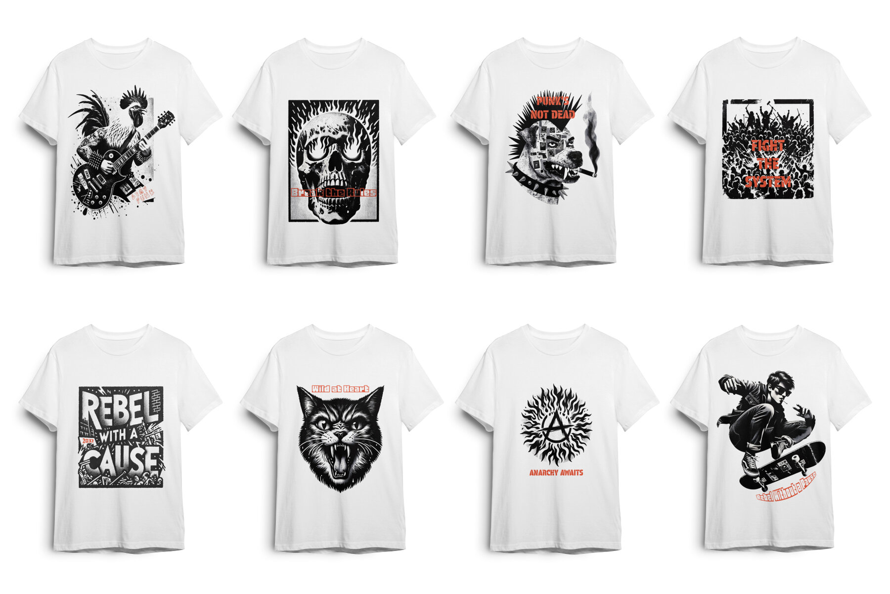 Grunge Punk Prints 4