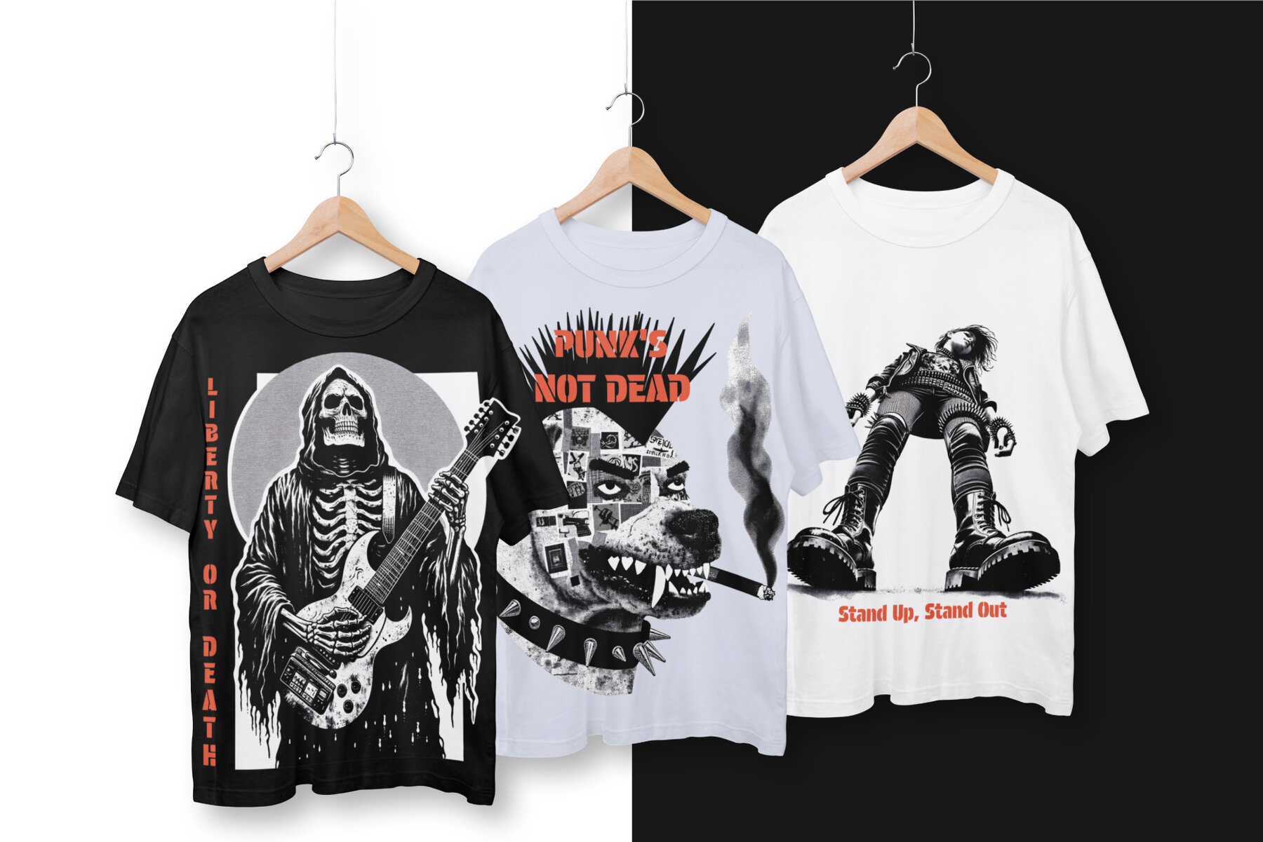 Grunge Punk Prints 9