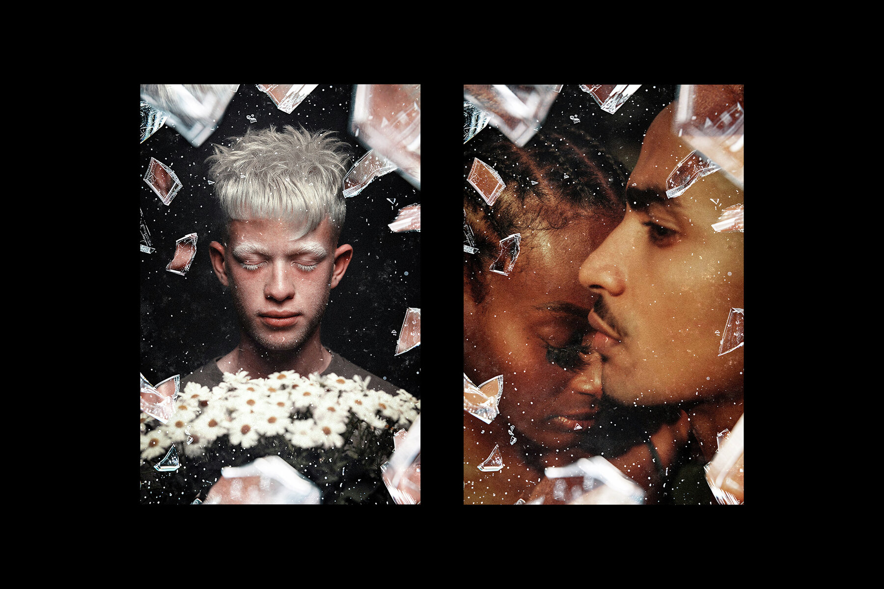 Glass Fragments Photo Effect 5