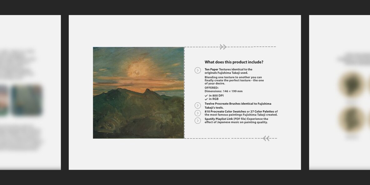 Fujishima Takeji Procreate Kit 5