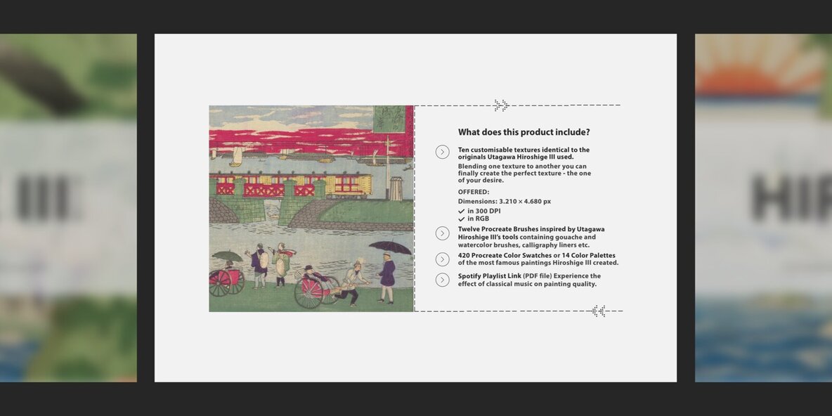 Hiroshige III Procreate Kit 5