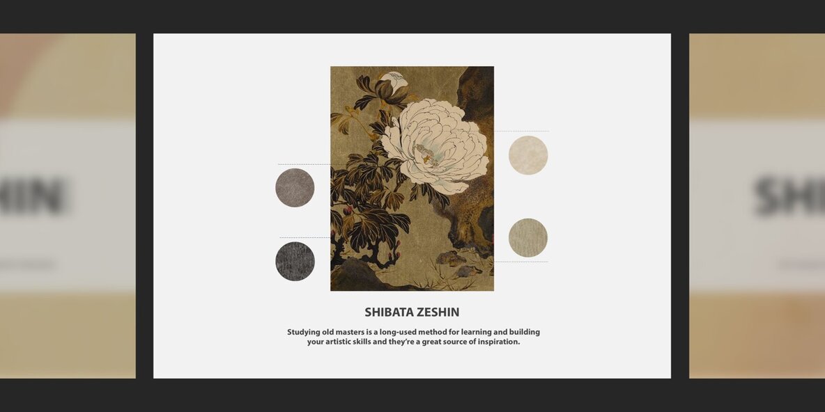 Shibata Zeshin Procreate Kit 7