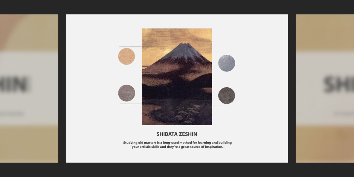 Shibata Zeshin Procreate Kit 8