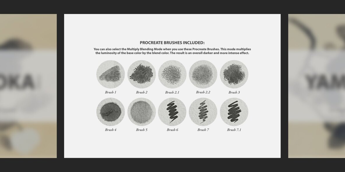 Yamamura Koka Procreate Kit 10