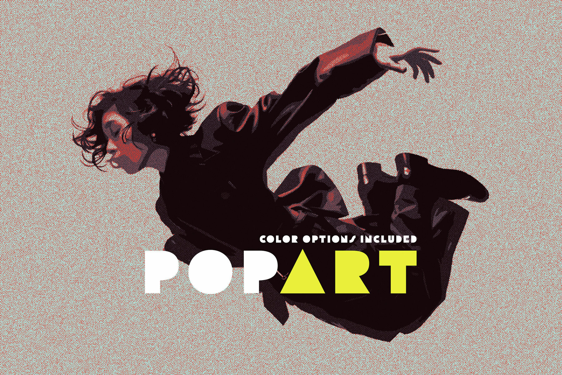 Pop Art Retro Photo Effect 1