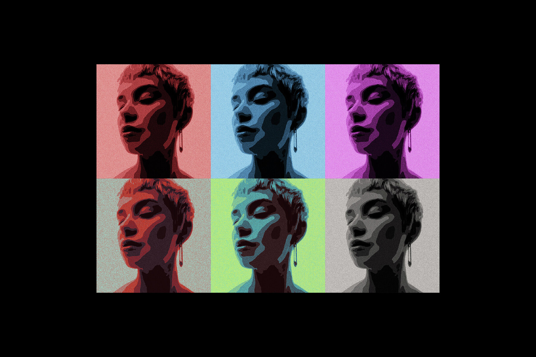 Pop Art Retro Photo Effect 2