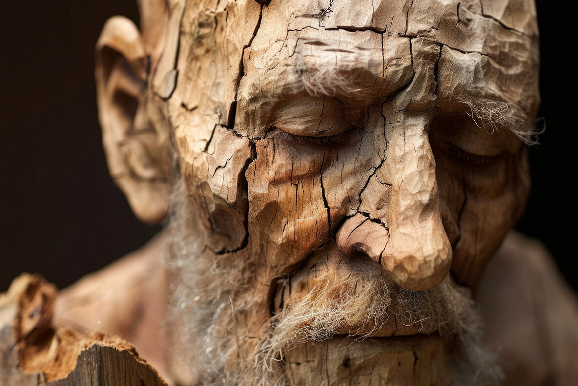 Wooden Faces 7