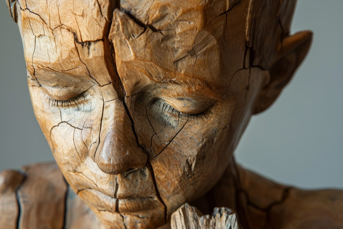 Wooden Faces 8