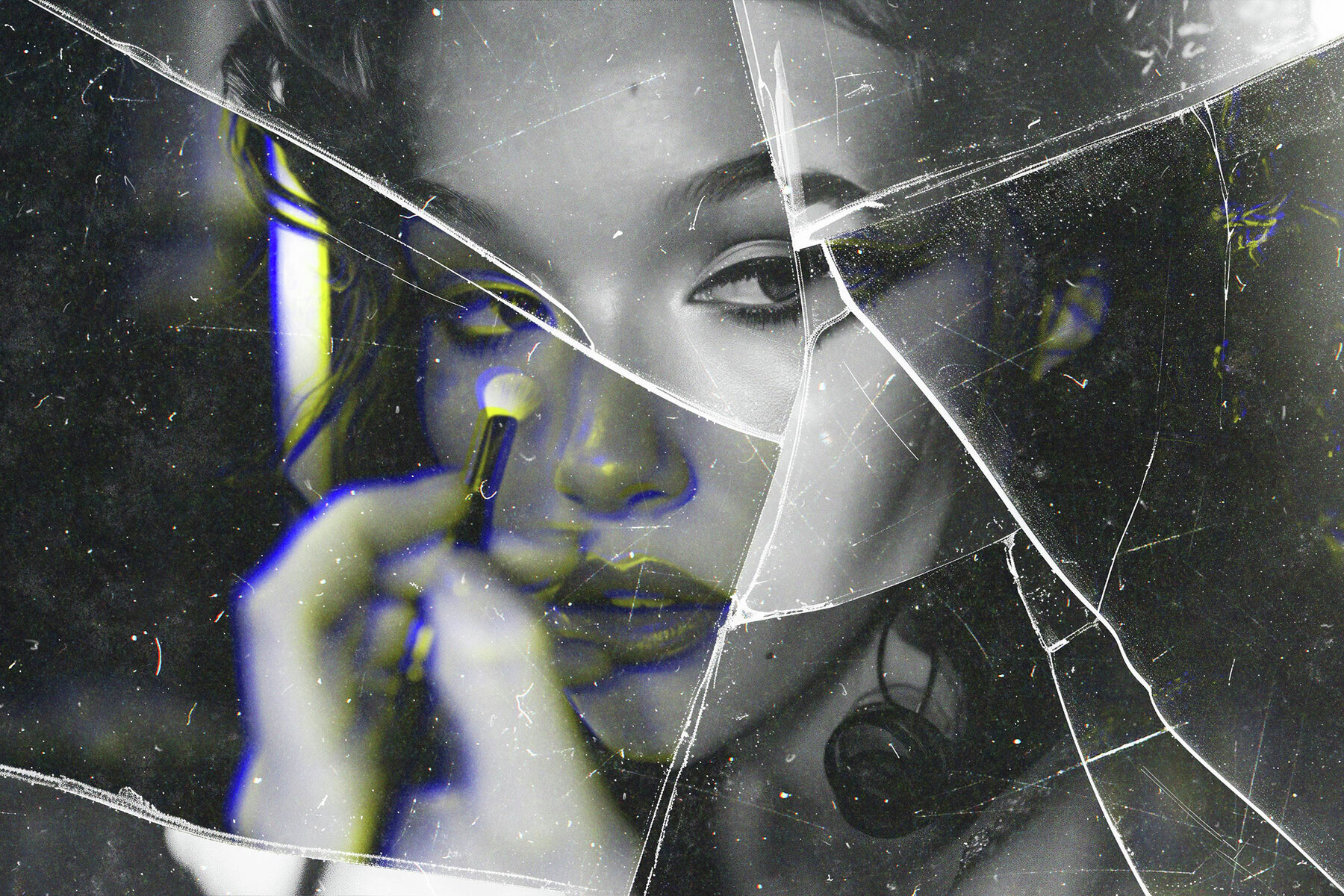 Glass Distortion Photo Effect 3