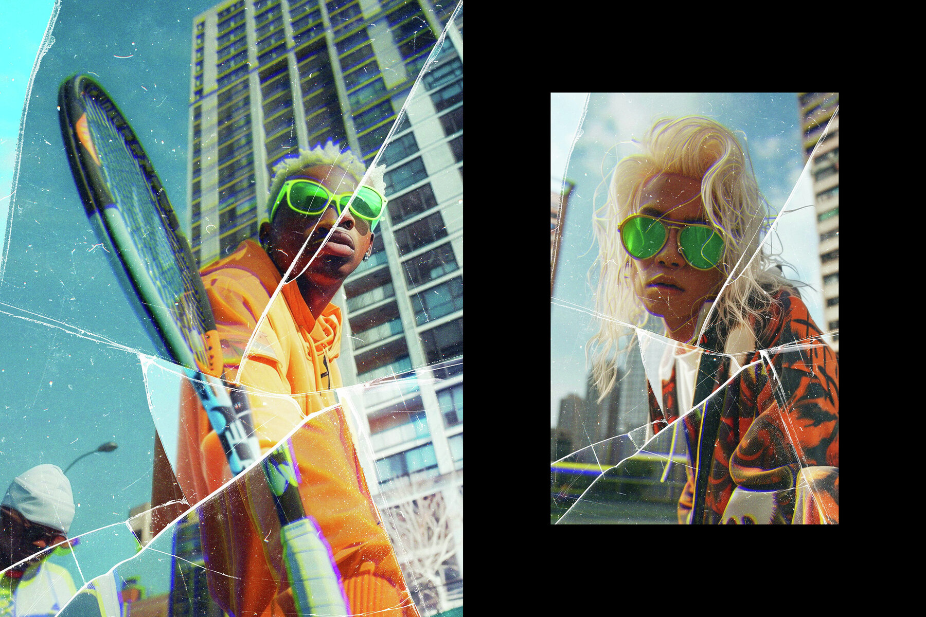 Glass Distortion Photo Effect 7