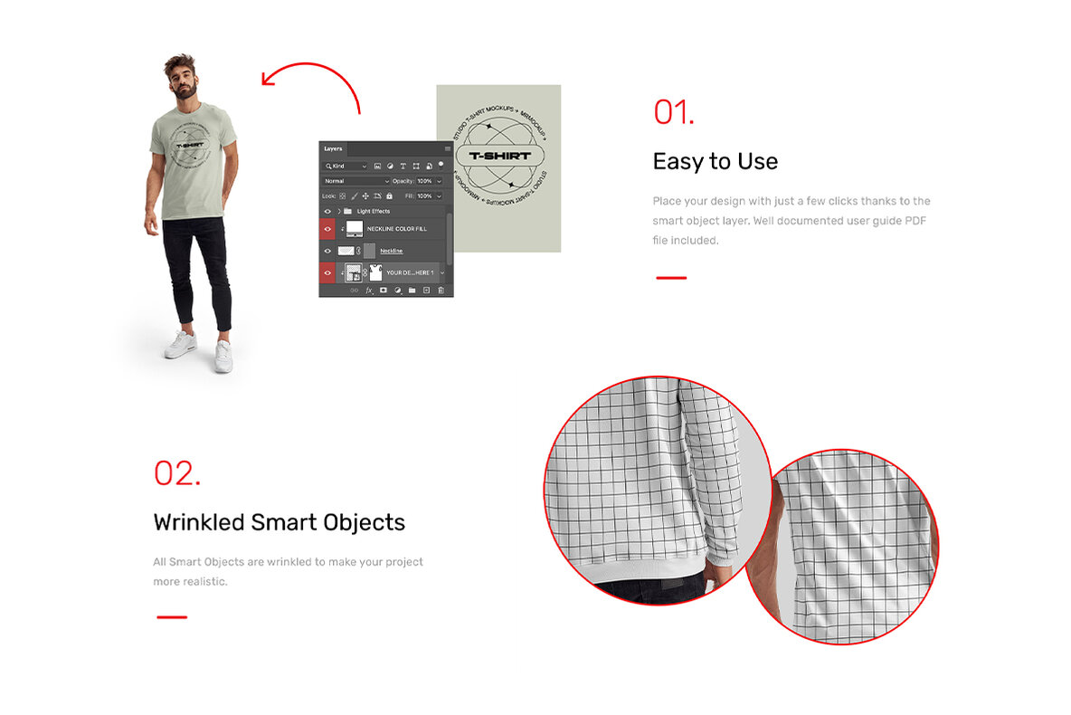 Studio T Shirt Mockups and Hoodies 8