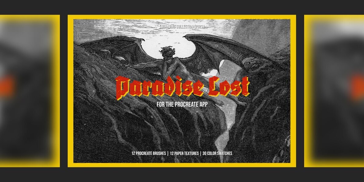 The Paradise Lost Procreate Kit 1