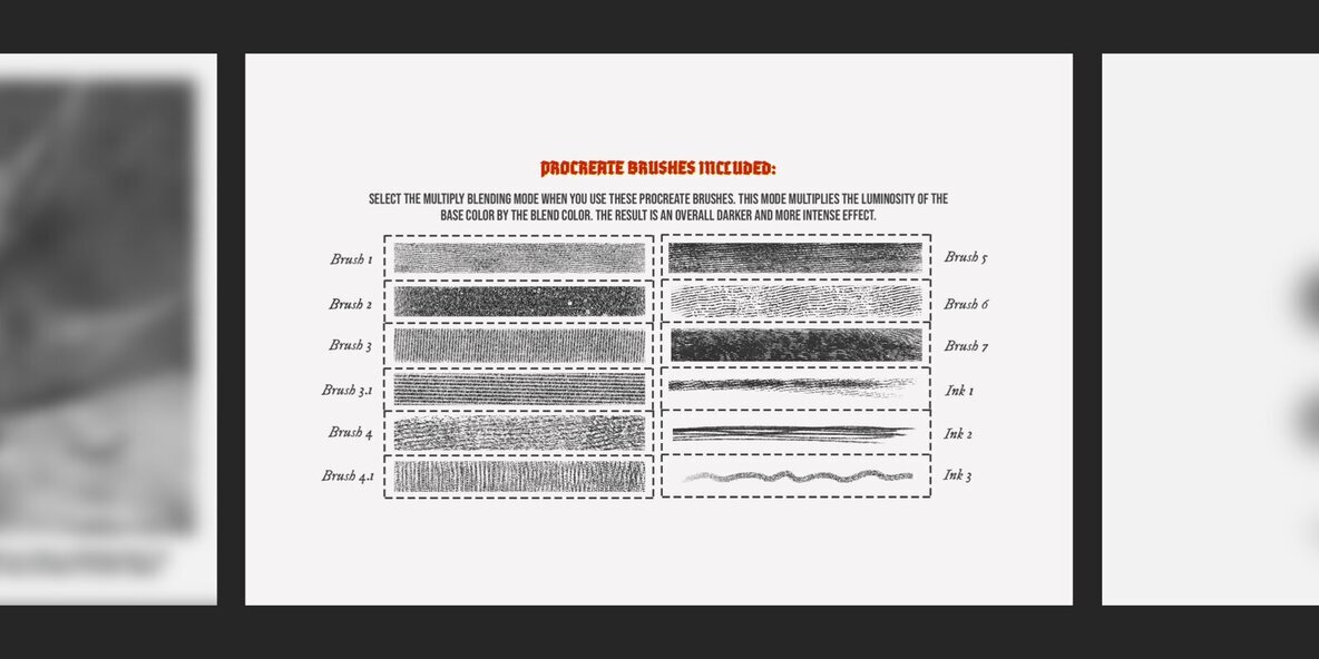 The Paradise Lost Procreate Kit 3