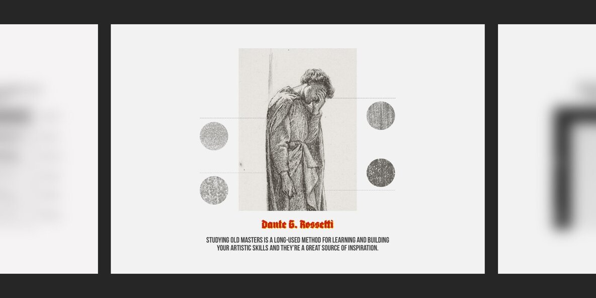 Dante Gabriel Rossetti Procreate Kit 4