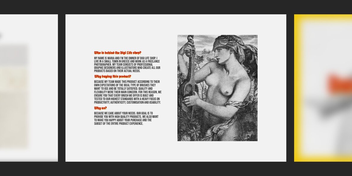 Dante Gabriel Rossetti Procreate Kit 7