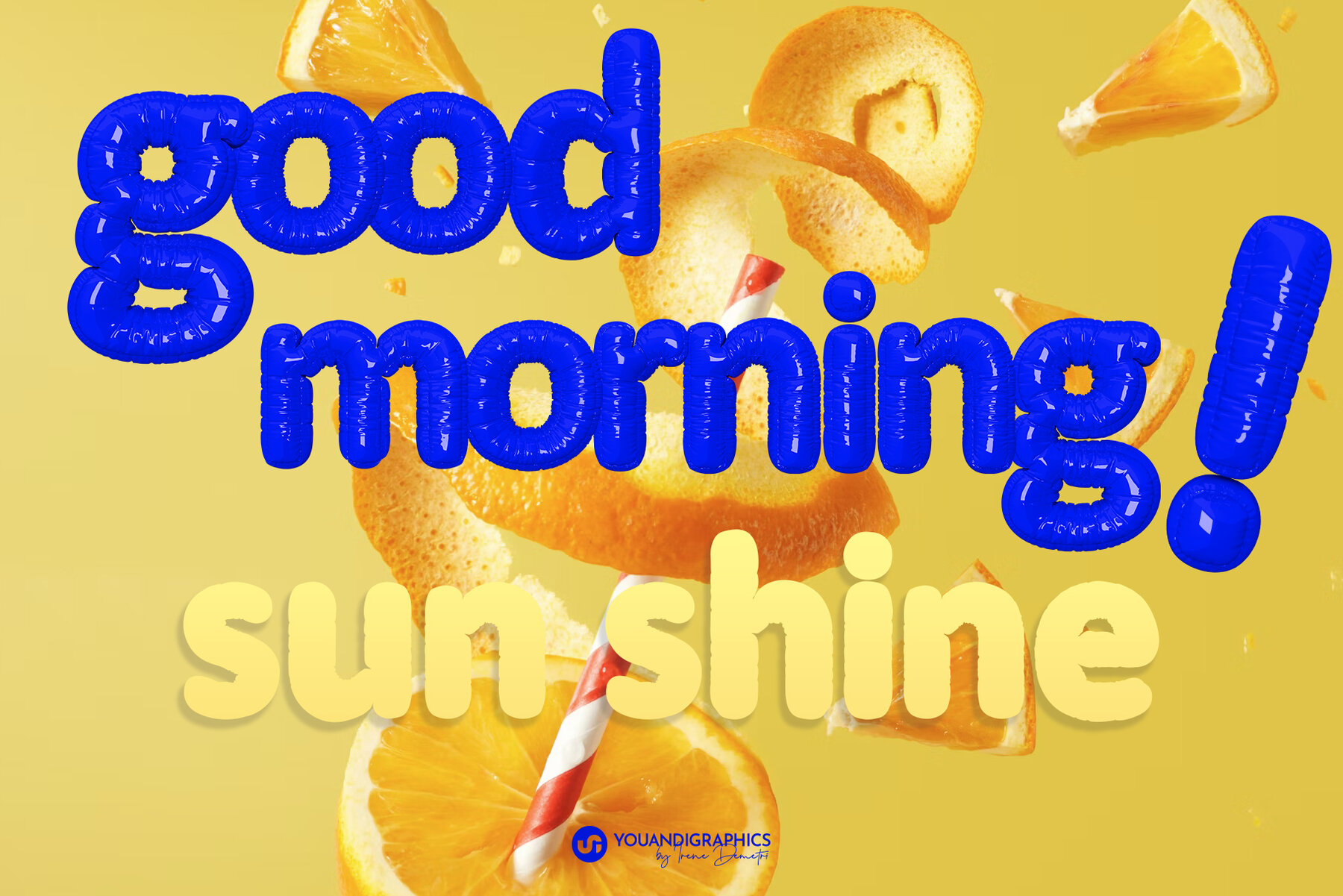 Cobalt Burst 3D Letters   Font 6