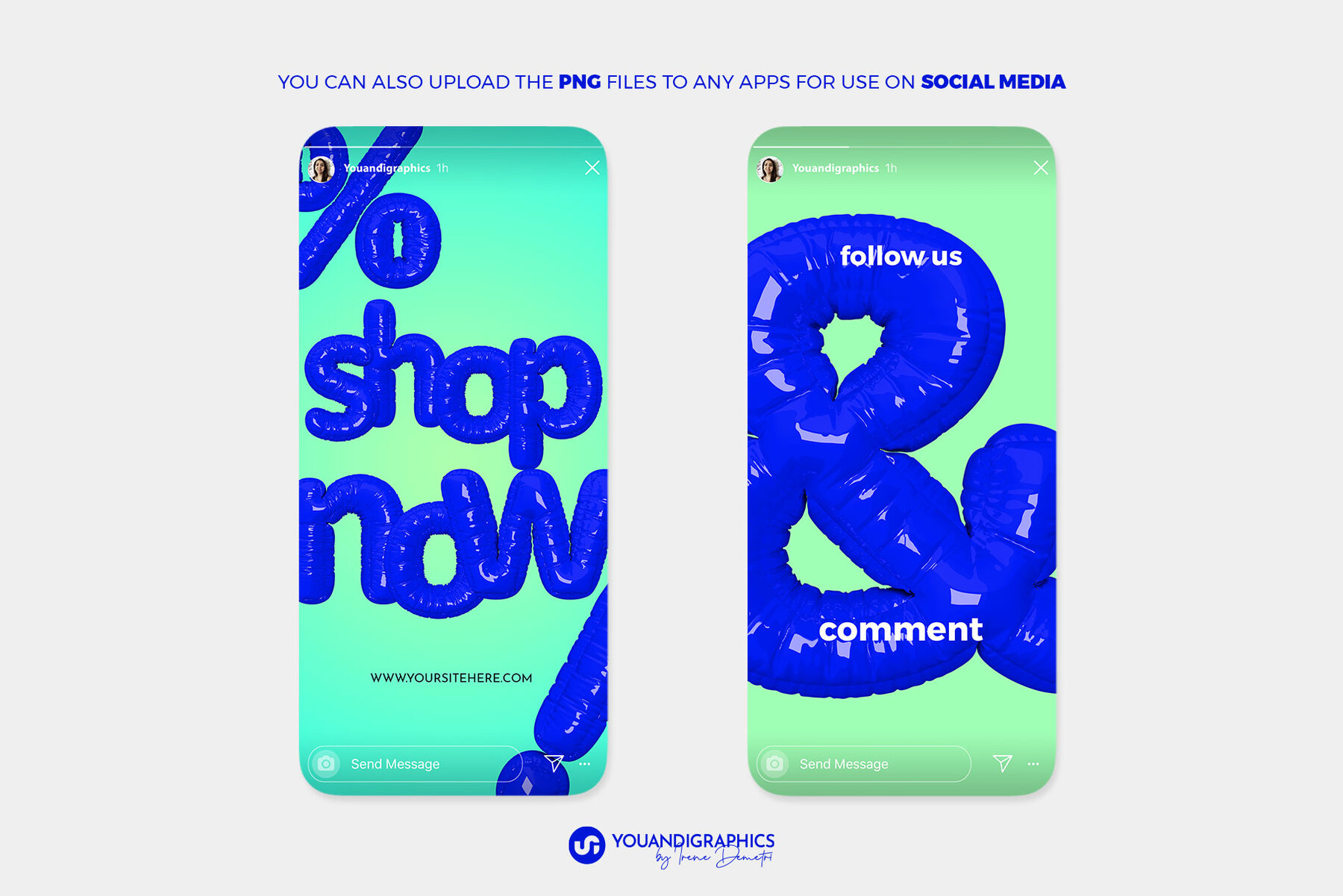 Cobalt Burst 3D Letters   Font 8