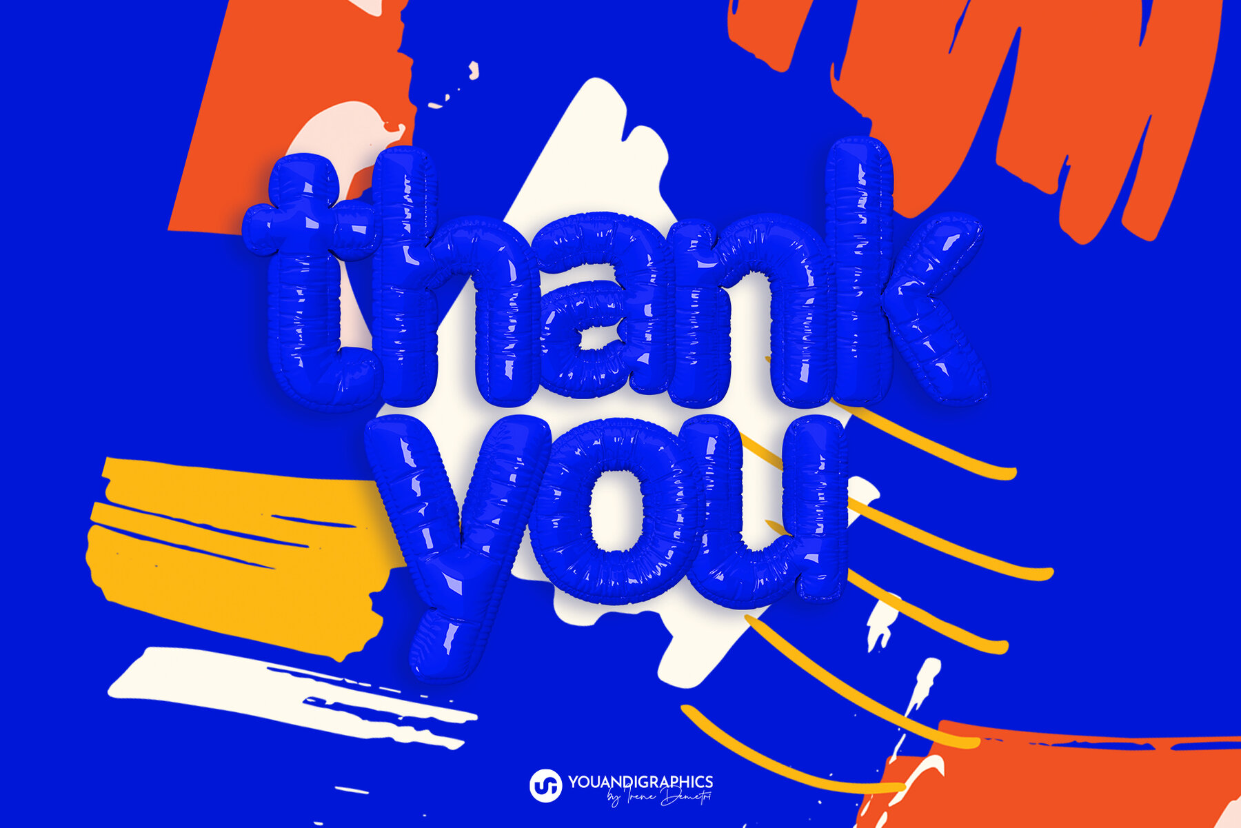 Cobalt Burst 3D Letters   Font 9