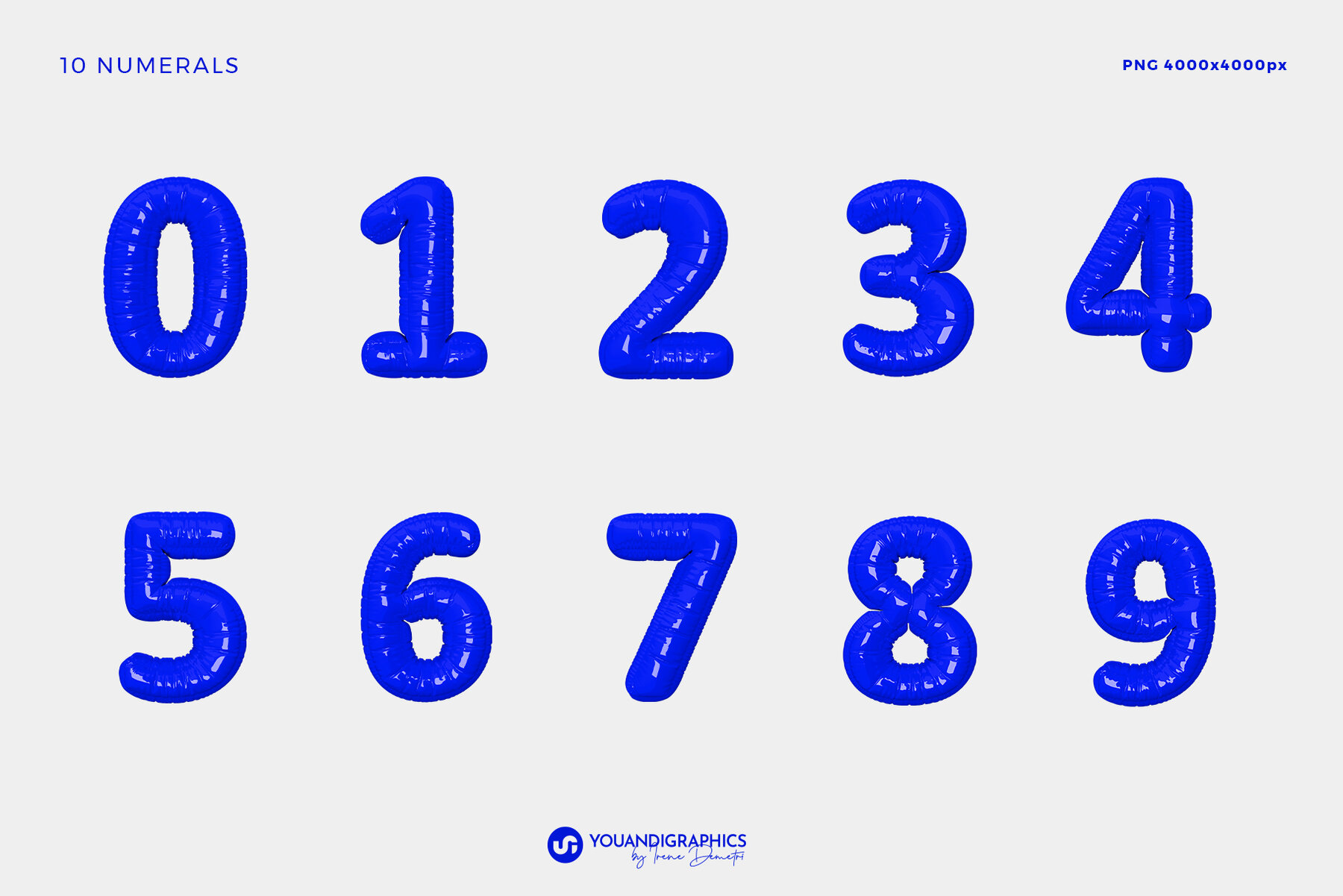 Cobalt Burst 3D Letters   Font 11