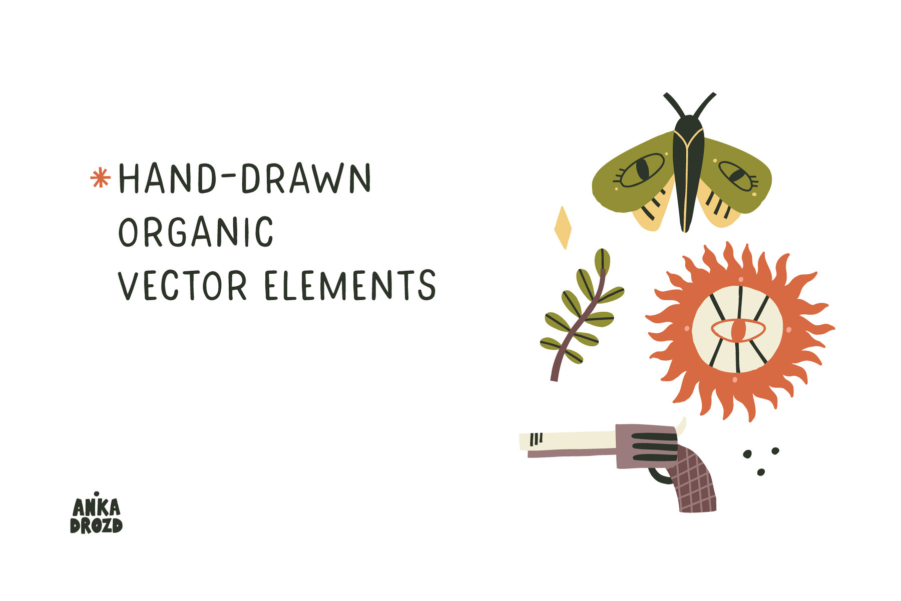 Wild West vector set 4