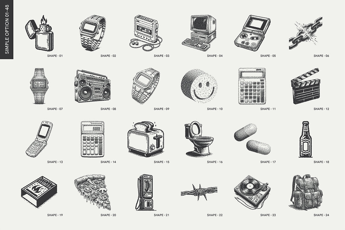 8 Bit Art Pixelated Graphic Pack 2