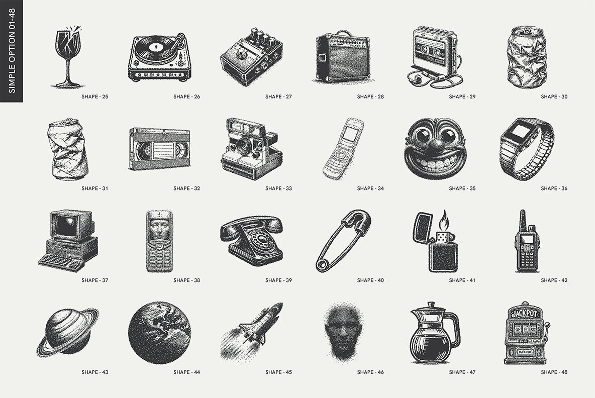 8 Bit Art Pixelated Graphic Pack 3