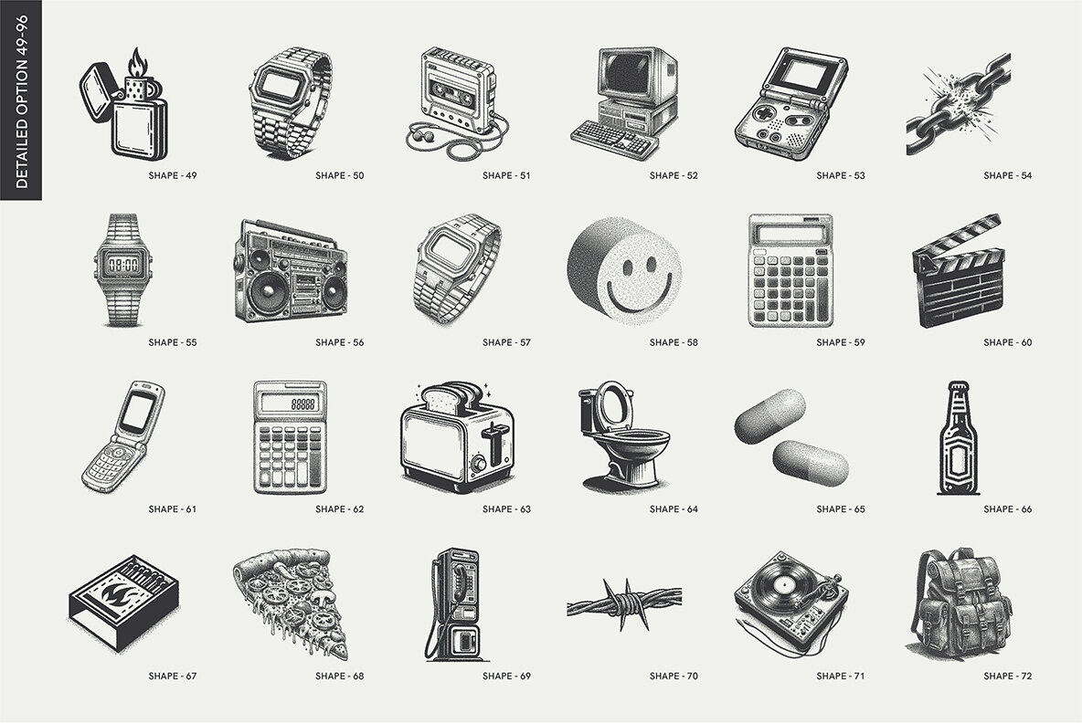 8 Bit Art Pixelated Graphic Pack 4